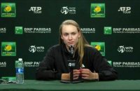 WTA - Indian Wells 2023 - Elena Rybakina : "I think the biggest goal is of course to be No. 1"