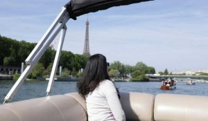 JO-2024: des bateaux-taxis sur la Seine entre le Louvre et la tour Eiffel