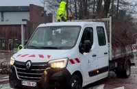 Un arbre sur la chaussée, une école fermée à Hem
