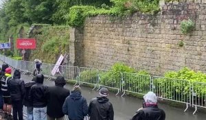 Les fans de vélos présents à la Classique Dunkerque malgré la pluie