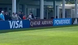Le 4ème gardien venu de Seattle et Doku à l'entraînement des Diables rouges