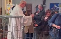 La bénédiction des animaux à Roncq