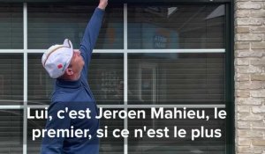 À la rencontre de Jeroen Mahieu de Wervik, le premier fan de Tadej Pogacar