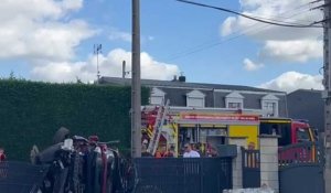 Trois blessées graves dans un accident à Leers