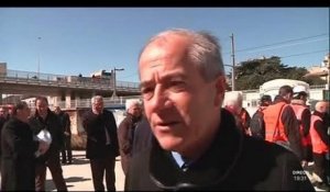 Le Ministre des Transports en visite à Languedoc-Roussillon