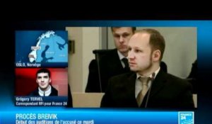 Norvège: Breivik s'explique au deuxième jour de son procès