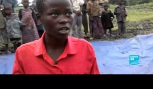 Nord-Kivu : dans le camp de Mugunga, les réfugiés attendent l'aide humanitaire