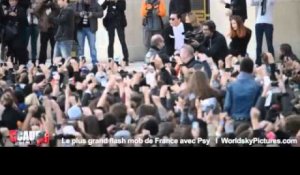 Flashmob with Psy and Cauet in Paris - C'Cauet sur NRJ (Full Performance)
