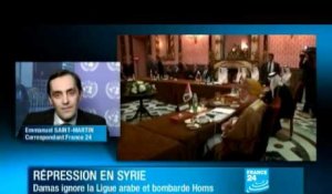 L'ONU évoque des "crimes contre l'humanité", Homs toujours pilonnée
