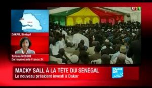 Macky Sall officiellement investi président du Sénégal