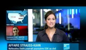 Affaire DSK : Nafissatou Diallo pourrait poursuivre DSK au civil