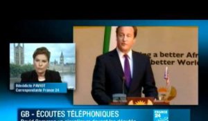 Affaire News of the World : David Cameron s'explique devant les députés