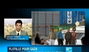 Flotille pour Gaza : Le bateau français "Dignité" intercepté par Israël