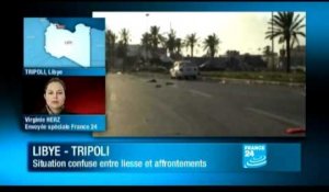 Libye - Tripoli : Situation confuse entre liesse et affrontements