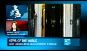 News Of The World : David Cameron lance une commission d'enquête