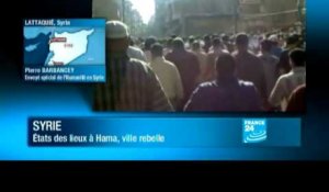 Syrie : Etat des lieux à Hama, ville rebelle