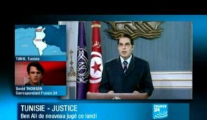 Tunisie : Ben Ali jugé de nouveau ce lundi