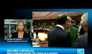 Hollande à Bruxelles : après la supervision bancaire, l'UE s'engage sur la croissance