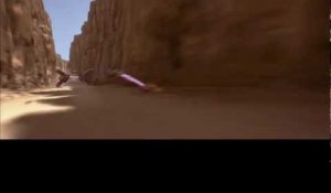 Star Wars Episode 1: La Menace Fantome-3D Extrait Pod Race VF HD