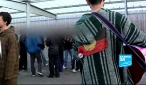 France : Les réfugiés afghans en transit à Calais