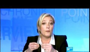 Interview de Marine Le Pen sur France 24 (Partie2)