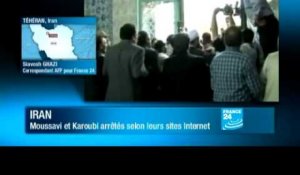 Iran : La détention de Karoubi et Moussavi, "un démenti de l'information"