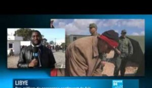 LIBYE-TUNISIE : Le poste-frontière de Ras Jdir