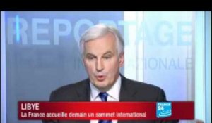 Michel Barnier à propos d'une intervention française en Libye