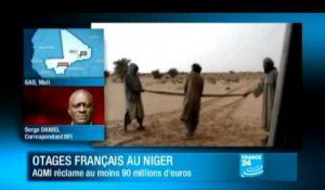 Niger : AQMI réclame 90 millions d'euros pour la libération des otages