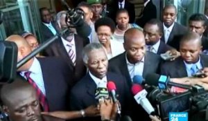 Thabo Mbeki, médiateur de l'Union africaine dépêché en Côte d'Ivoire