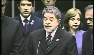 Victoire de Lula Da Silva à la présidence du Brésil en 2002