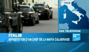 Italie: arrestation d'un chef de la mafia calabraise
