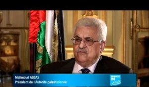 Entretien exclusif avec Mahmoud Abbas, président de l'Autorité palestinienne