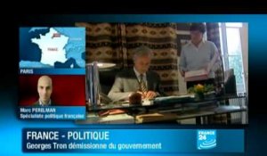 France : Georges Tron démissionne du gouvernement