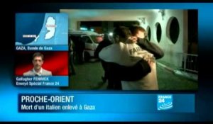 Israël - Gaza : Assassinat d'un italien pro-Palestinien par un groupe salafiste