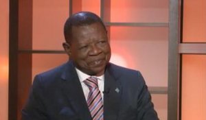 Lambert Mende, Ministre des Médias et des Affaires parlementaires de la République Démocratique du Congo