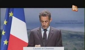Sarkozy abroge l'exploitation du gaz de schiste (Gard)