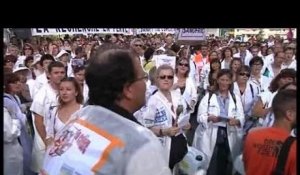 600 manifestants contre Sanofi (Montpellier)