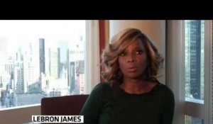 Mary J. Blige fan de Lebron James