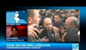 Tunisie : commémorations sous tensions à Sidi Bouzid