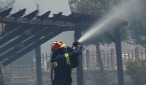 Grèce: incendie de forêt près d'Athènes