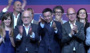 Bartomeu reste président du FC Barcelone avec 54,63% des voix