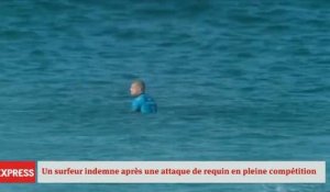 Le surfeur Mick Fanning attaqué par un requin en Afrique du Sud