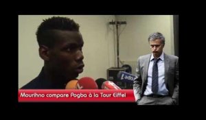 Mourinho compare Pogba à la Tour Eiffel