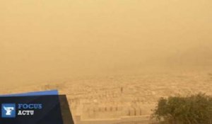 Une tempête de sable s'abat sur le Proche-Orient