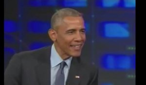 Quand Obama demande à Jon stewart de pas quitter le «Daily Show»