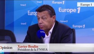 TextO' :  Xavier Beulin (FNSEA) : "On n'est pas là pour gêner nos concitoyens"