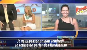 Un présentateur quitte l'antenne, excédé de parler des Kardashian