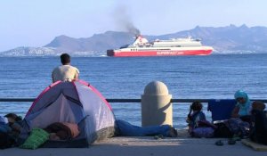 Vague de migrants en Grèce: renforts policiers sur l'île de Kos