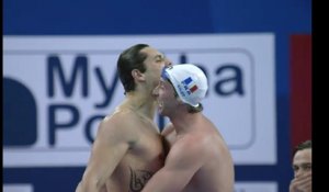 Cinq victoires françaises en natation au relais 4x100 m